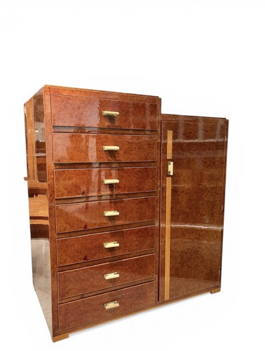 Semainier Chest Of Drawers Art Décor, United Kingdom Circa 1930